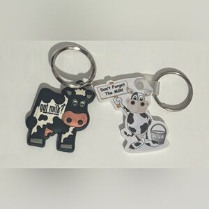 Dairy Cow Keychains